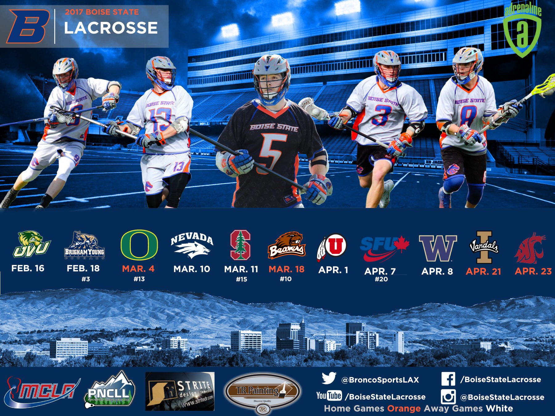 Boise State Lacrosse Here S The 17 Schedule For The Broncos Bleedblue Boisestate Getbuck Atf Broncos Allin Ponyup 8 T Co Iudftkrqn0 Twitter Boise State Lacrosse Here S The 17 Schedule For The Broncos Bleedblue Boisestate Getbuck Atf Broncos Allin Ponyup 8 T Co Iudftkrqn0 Twitter