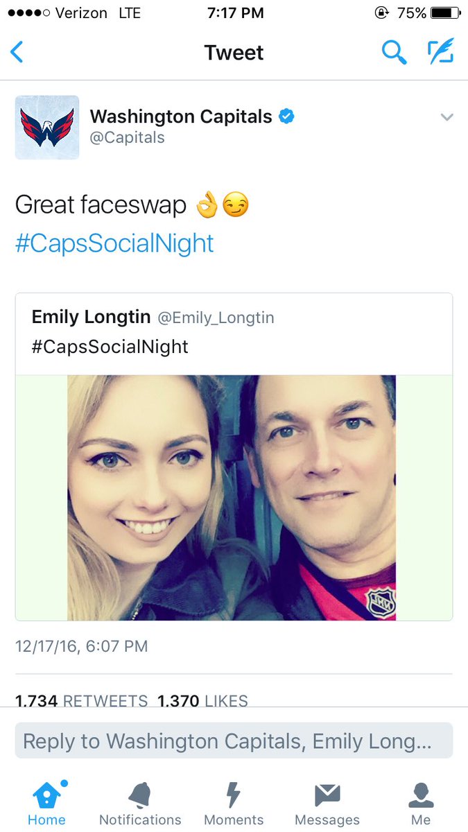 heatdaddy69420's tweet photo. Yeah, @Capitals twitter just out here destroying people's self esteem https://t.co/EqoYCZr4dg