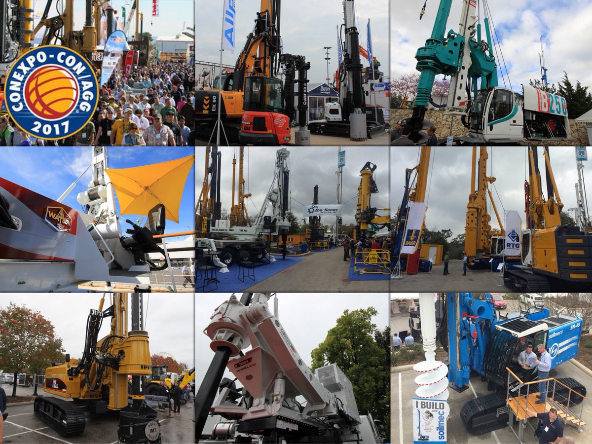 Get ready for <a href="/conexpoconagg/">CONEXPO-CON/AGG</a> #conexpo2017 #foundationdrill #foundationdrilling <a href="/foundationdrill/">Foundation Drilling</a>