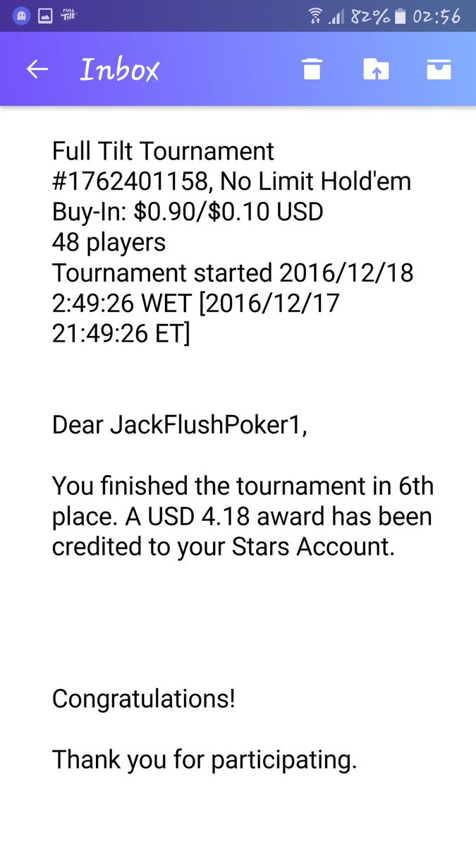 JackFlushPoker1's tweet photo. #Poker #FullTilt #FullTiltPoker #Pokerstars #PokerTournament #BigStacks #ChipsAllIn #PKR #888Poker #PartyPoker #CashPoker #OnlinePoker https://t.co/pKjd8tcgPh