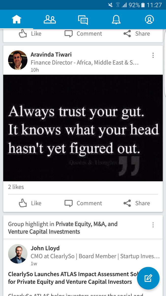 Sometimes as VCs we forget to this