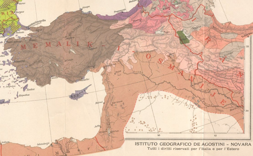 Ottoman Empire In 1914
