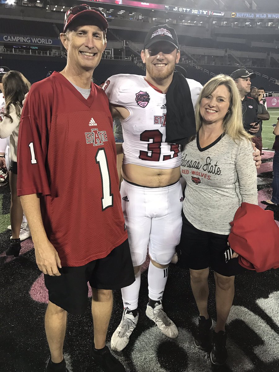 tmcnatt's tweet photo. Fine young men and Coach in @CHbanderson. Thanks for a great experience.  Great finish to the season. #astatenation #goredwolves #ancurebowl https://t.co/l5n4gbboVX