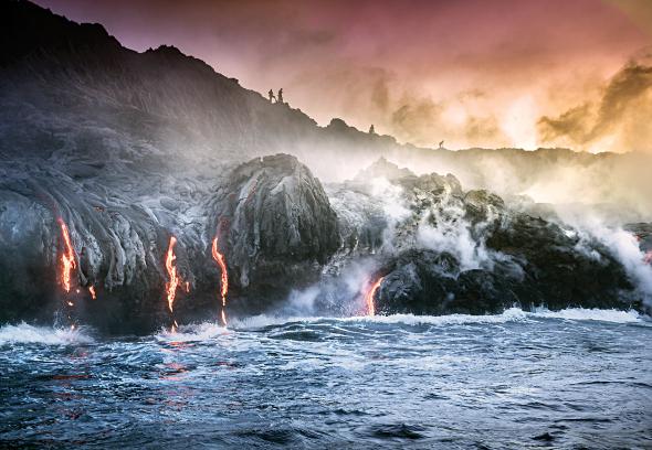 Volcanoes National Park, Hawaii.