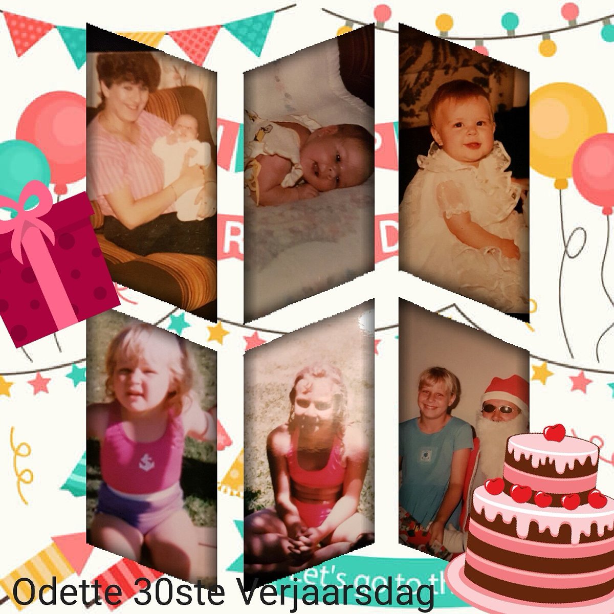 WilnaIce's tweet photo. Baie geluk aan ons dogter Odette met haar 30ste Verjaarsdag vandag 🎂🎈🍰 #luvyoulots #birthdaygirl #30thbirthday #18des #1986baby #celebration https://t.co/uhZElff12c