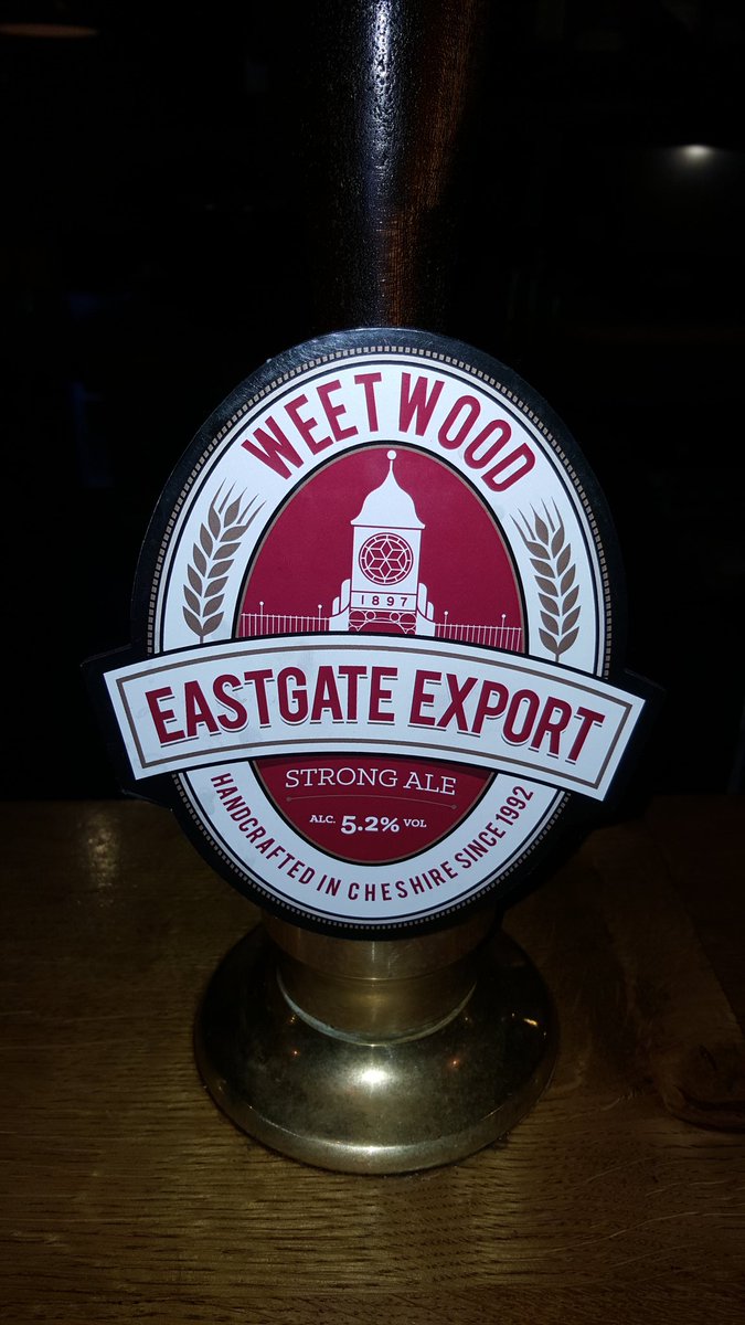 editorcamra's tweet photo. @hayhurstarms Bostock. Thanks for a great night. Staff, food and ales all spot on. Glad to find Eastgate Export and the stout was lovely. https://t.co/o1lDRon6YD