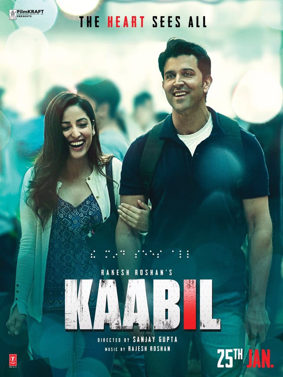 Kaabil- The heart sees all- Hrithik Roshan