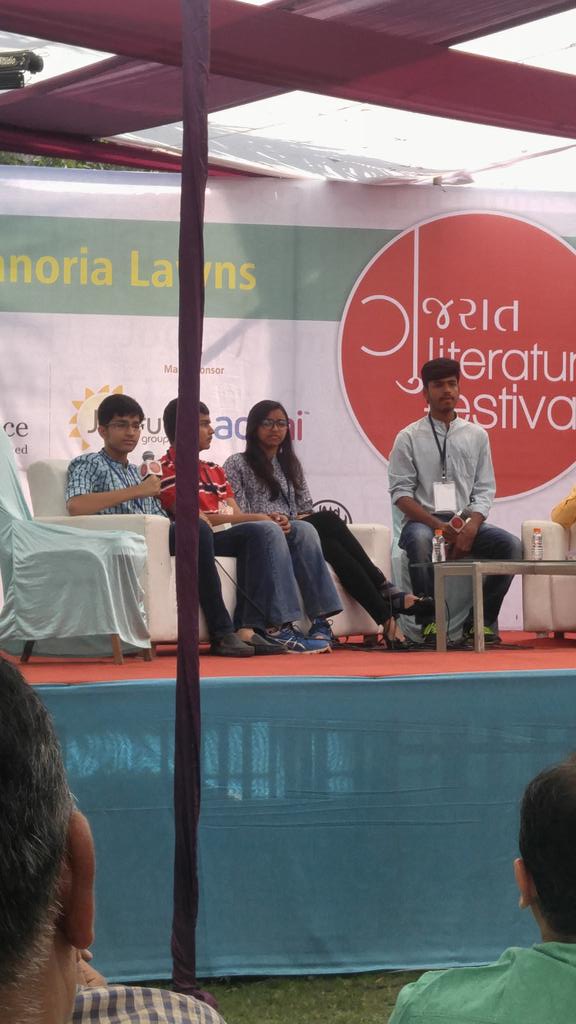 creativeyatra's tweet image. @VishweshWrites Let it go like a journey! I started writing my 1st novel in 5th grade &amp;amp; scrapped it @2 chapters #gujlitfest2016 #cyatglf2016