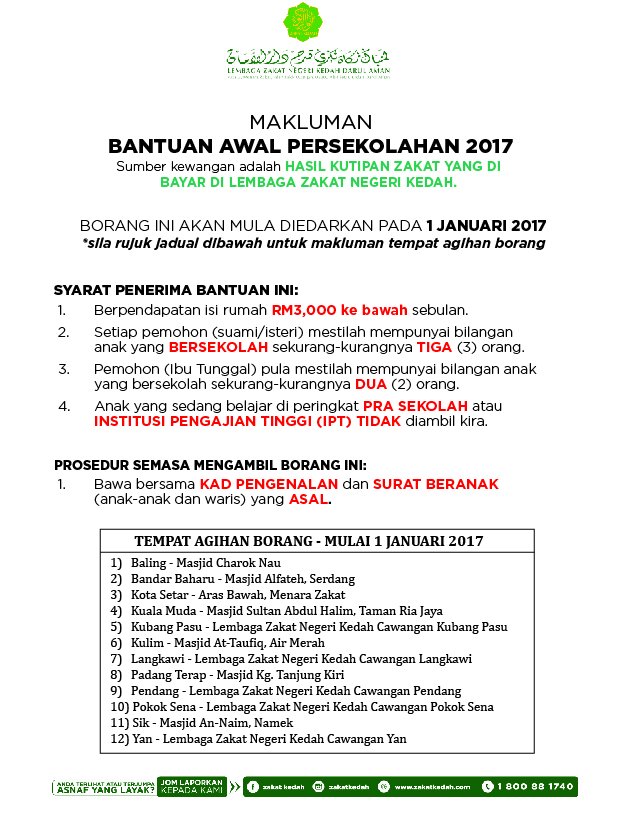 Agihan zakat kedah