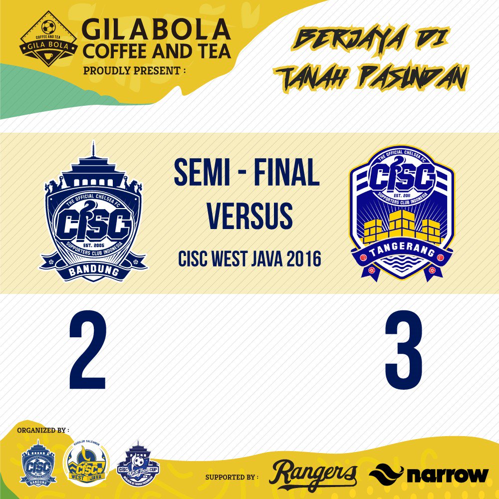CISCbandung's tweet image. Selamat buat @CISCtangerang melaju ke babak final #westjavacup2016 #Thisiscisc