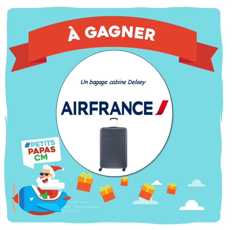 Ho ho ho! Voici le cadeau que ns ajoutons dans la hotte 🎅 RT pr tenter de gagner ✈️🎁 1Tweet #PetitsPapasCM = 1 chance de remporter la hotte