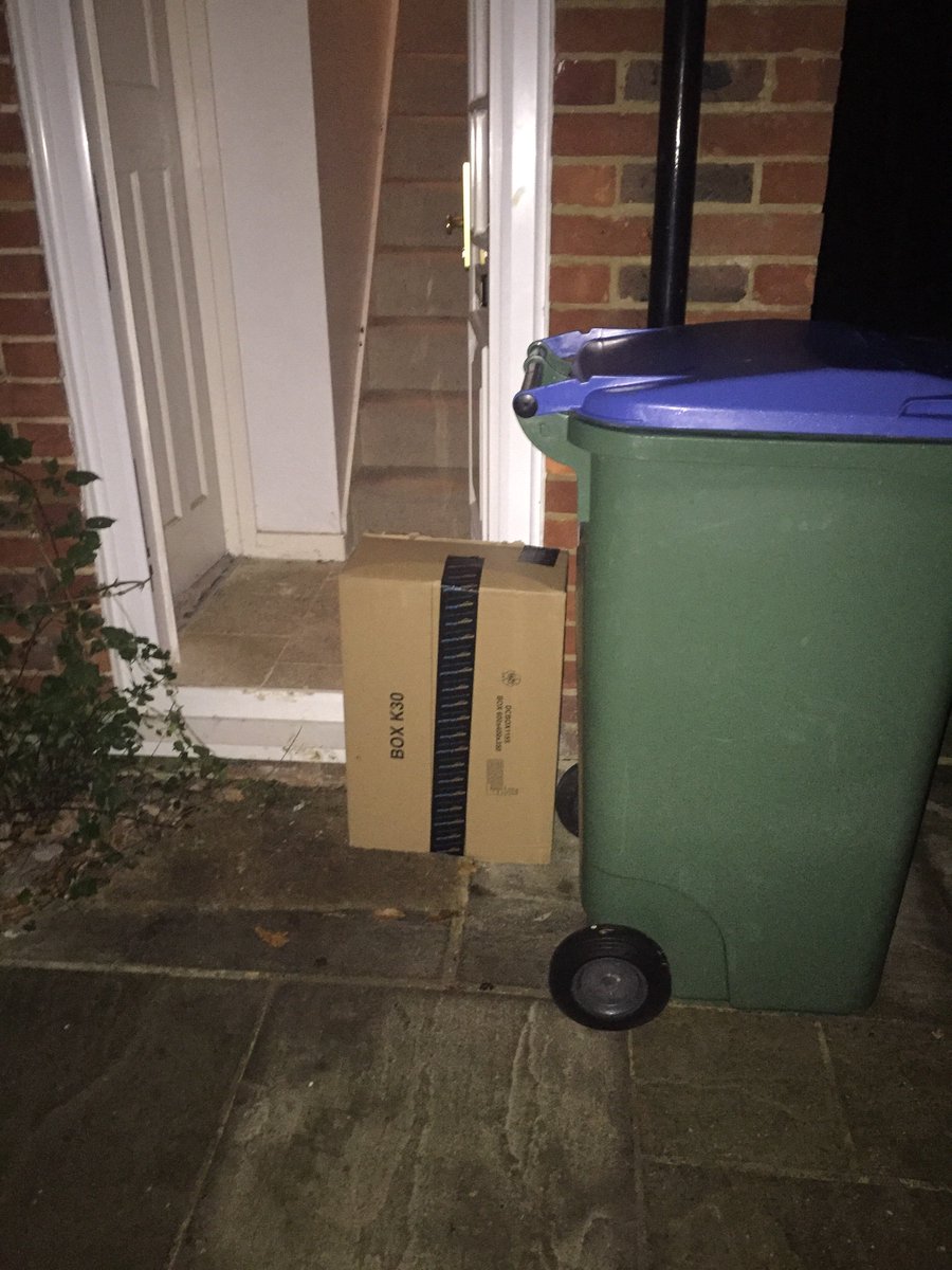 GeorgeGunn1's tweet photo. @amazon thanks Amazon for your delivery shocked it wasn't stolen as for some reason 'the shed' for safe place was to confusing. Shocking!! https://t.co/hS4cpfGhRr