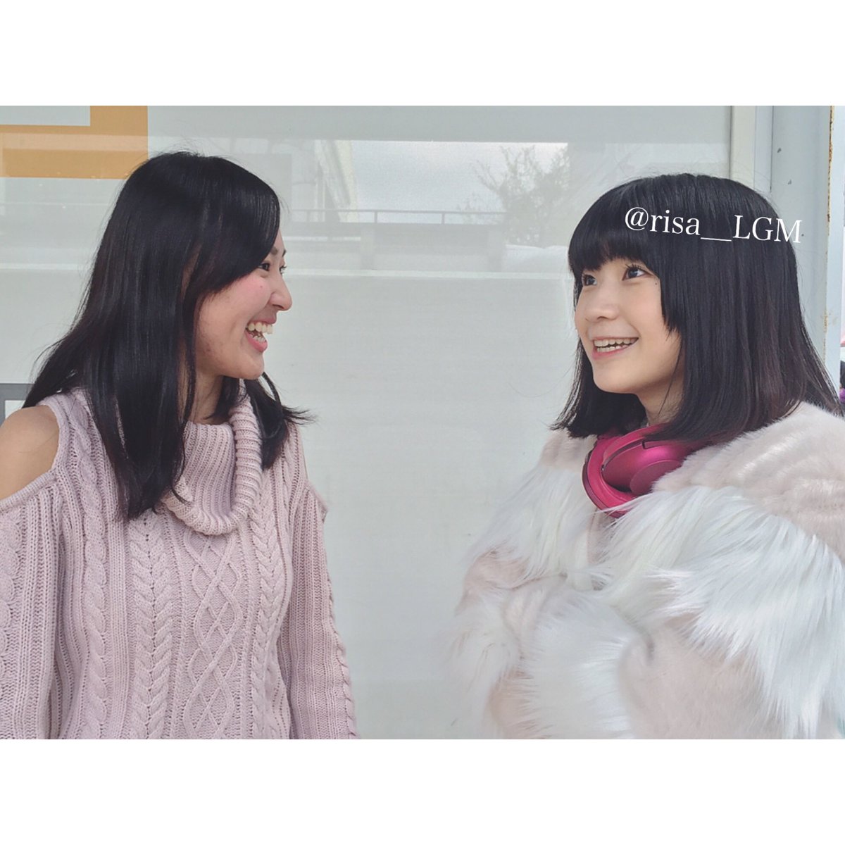 risa__LGM's tweet photo. @LittleGleeMonst 
まなちゃん ☺️💜 
① snowねずみ 🐭
② 寄り目 👁
③ 2人で話しているところ 💁🏻( あさひの真似を頼んで考えてる時 )
今日はとにかく楽しくて楽しくて幸せでした 🐼💐 こんなに笑ったの久しぶりかもしれない 😁😆 ありがとうね😌💜 https://t.co/NmiqcImB7w