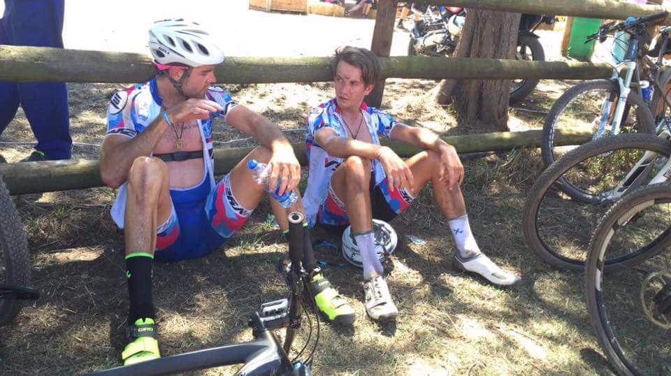 MaxSulliCyclist's tweet photo. Post race war stories with @glover166 . Another double podium for the @StelliesCycling outfit! https://t.co/HodZrvKjHA
