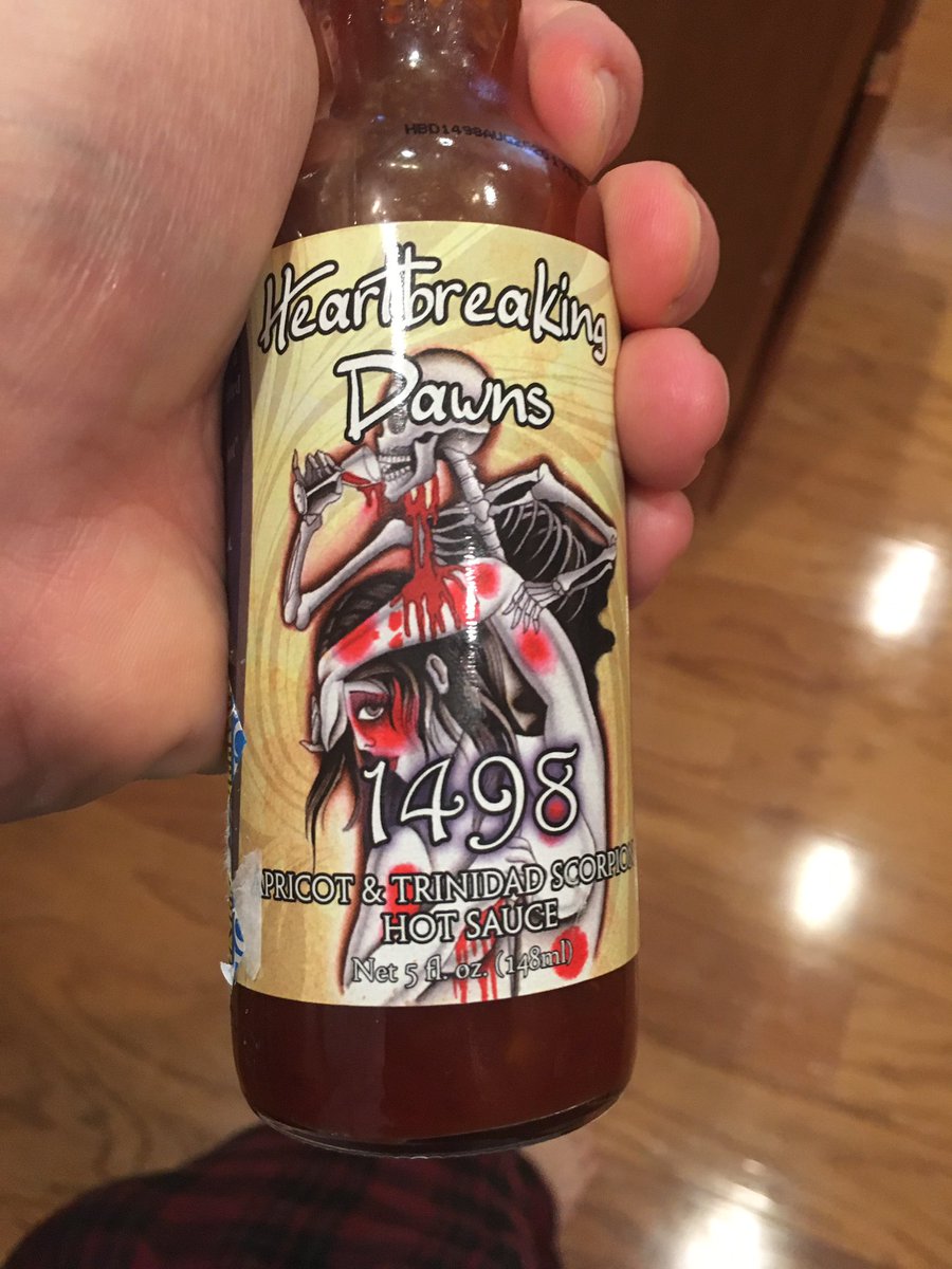 Good stuff from <a href="/hbdsauces/">Heartbreaking Dawns</a> was great in chicken and in some soup!!