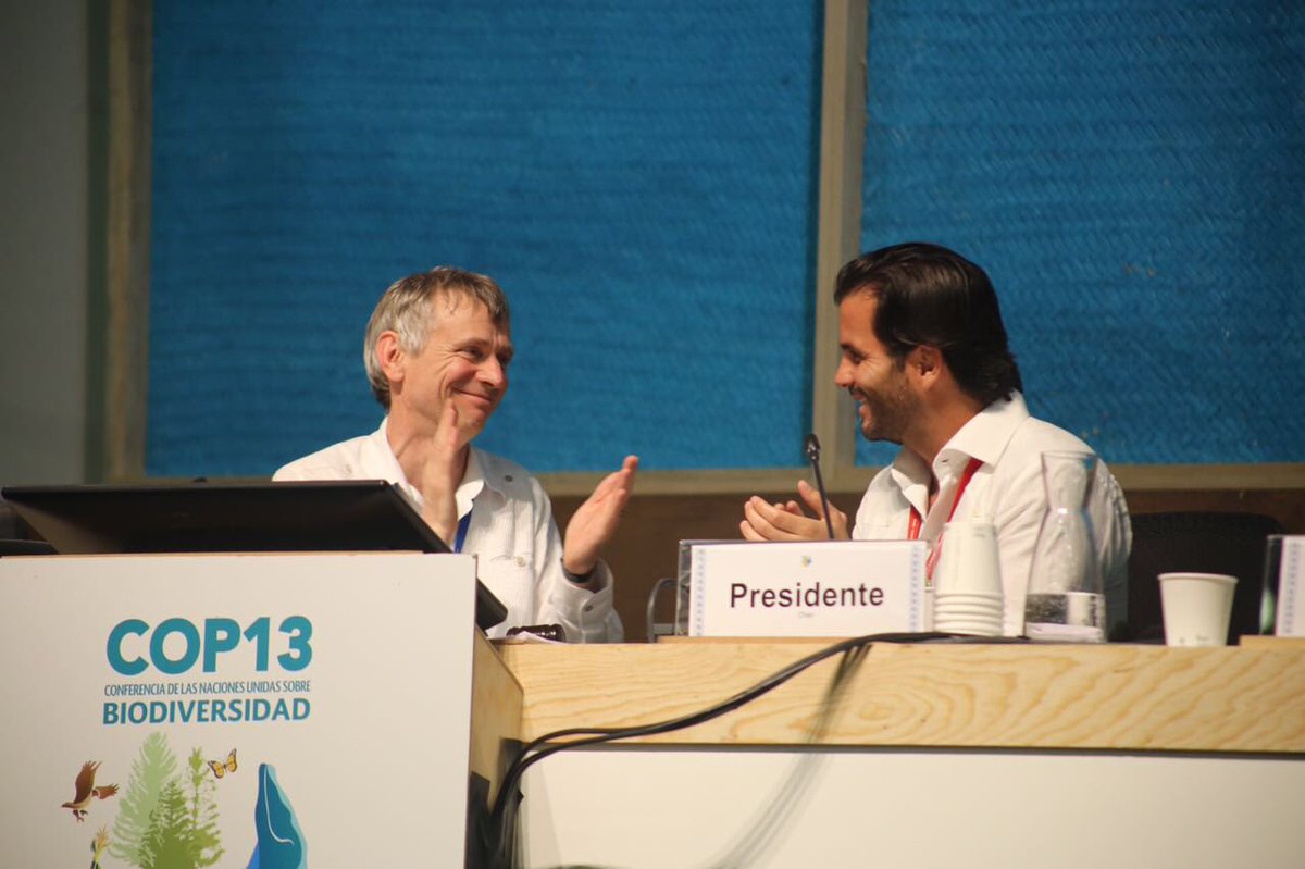 Clausuramos los trabajos de la #COP13 en Cancún. Agradezco a todos los paises participantes y refrendo mi compromiso con el medio ambiente.