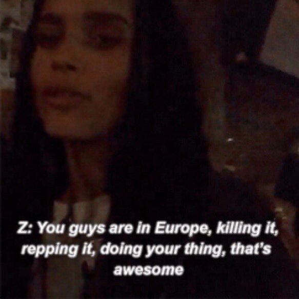mycutiecamila's tweet photo. Remember when Normani &amp; Lauren got a Zoë Kravitz video 🙈❤ https://t.co/cgrdBEOgHL