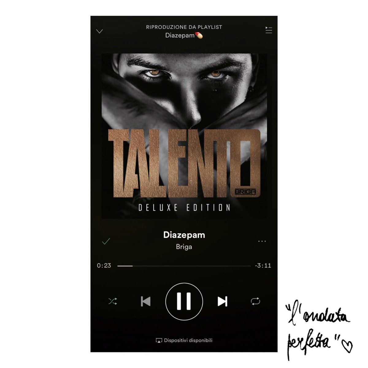 ondata_perfetta's tweet image. #Diazepam è una ballata prodotta da Mario Romano e scritta interamente da Mattia.
&quot;cura per l&apos;anima e culla per le notti più nere.&quot; #NSingle