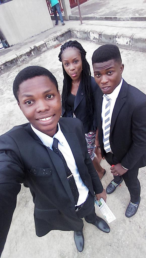 oreagba_a's tweet image. My self and latest Accounting Technicians Chioma and Drezi dre...!!!