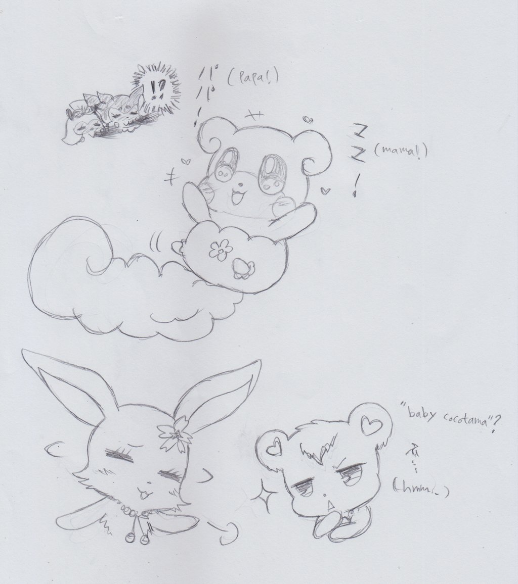 Mala My Art Klonoa クロノア Saveklonoa On Twitter 赤ちゃんのここたまニコリ 同じ甘さラブラの複数形を参照してください ハハハ Cocotama Jewelpet ここたま ジュエルペット