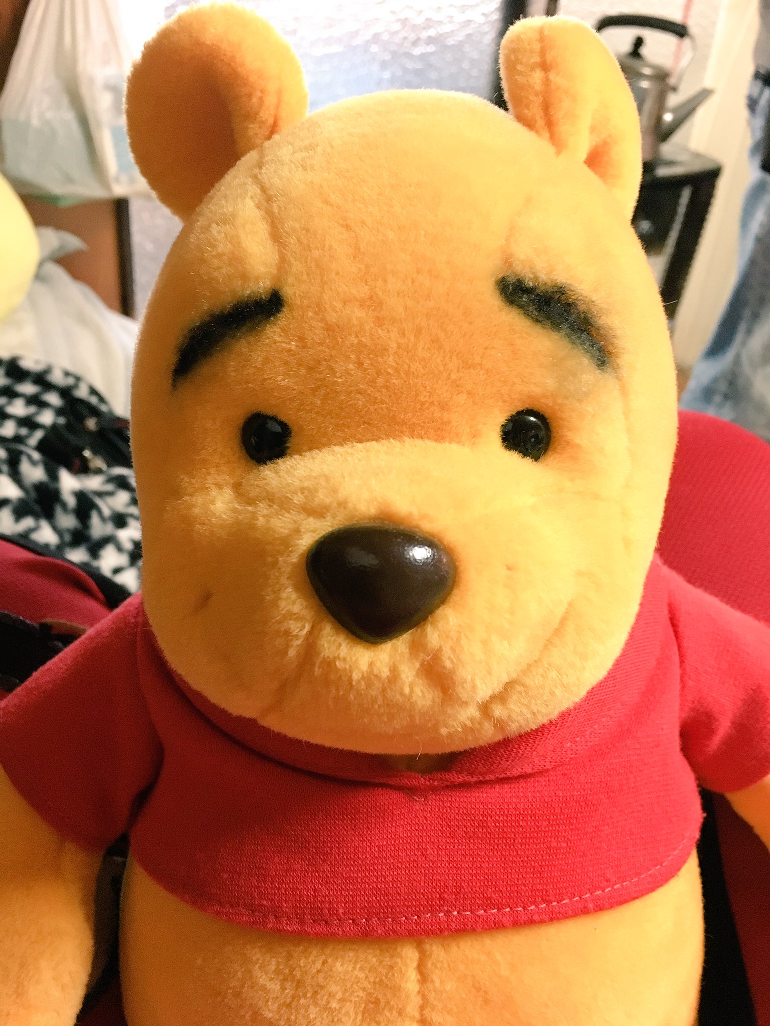 Alresford Crafts 眉毛プーさんぬいぐるみ希少 アンティークベア