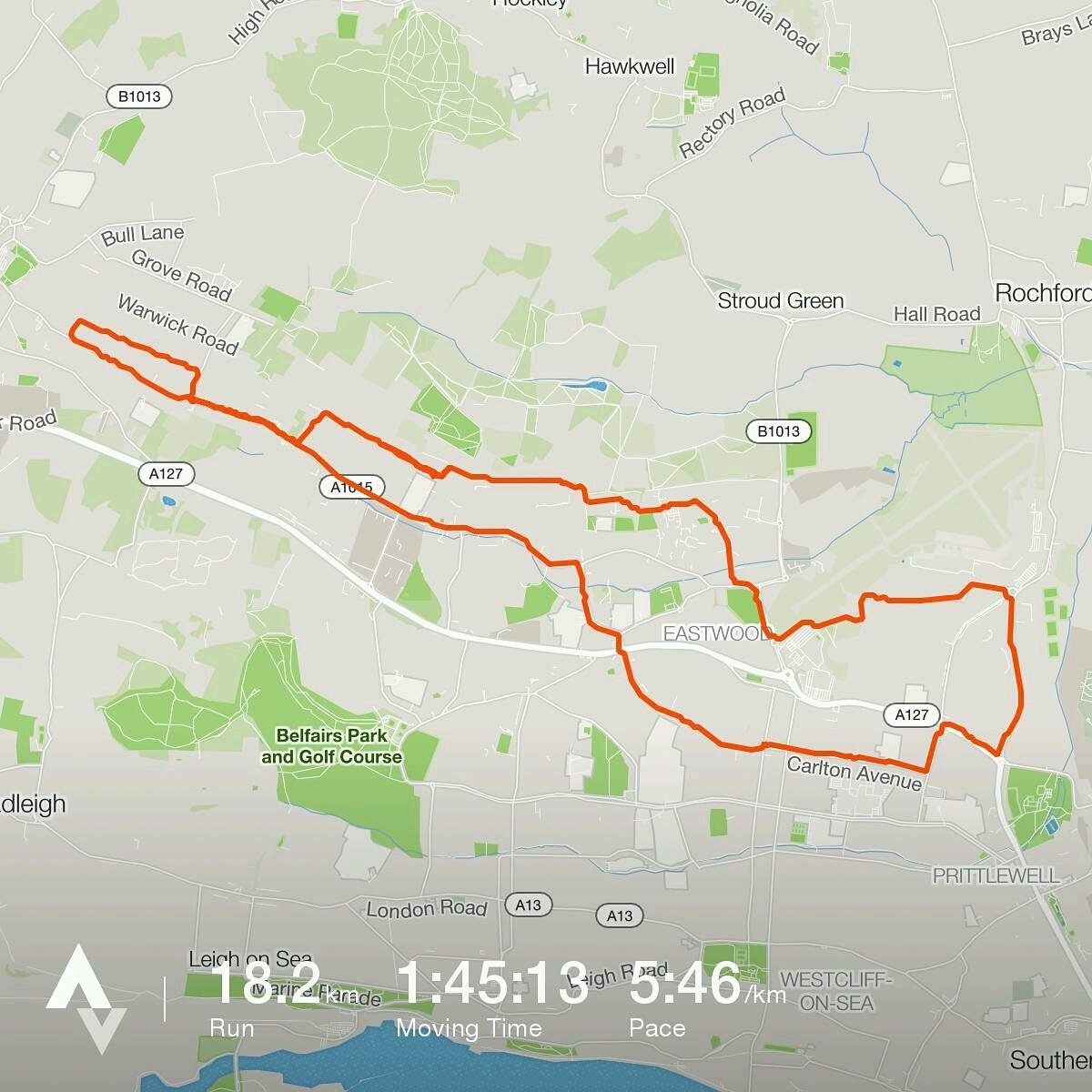 Hit a new distance milestone at 18k this morning 😀 #feelingstrong #brightonmarathon #marathontraining