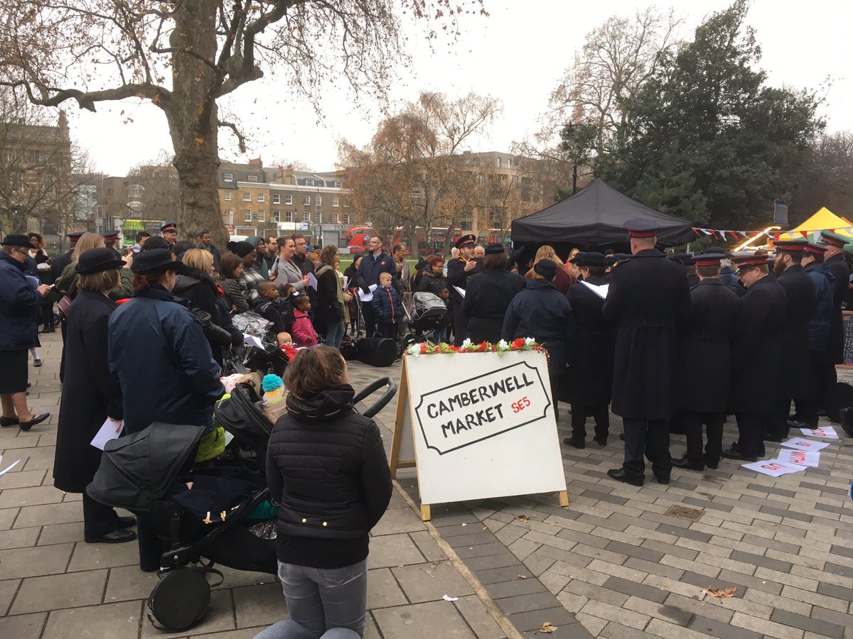 CamberwellSA's tweet photo. Joining with @WBC_UKT to share the joy of the Christmas message with the local community. https://t.co/QXlVg3pDRx
