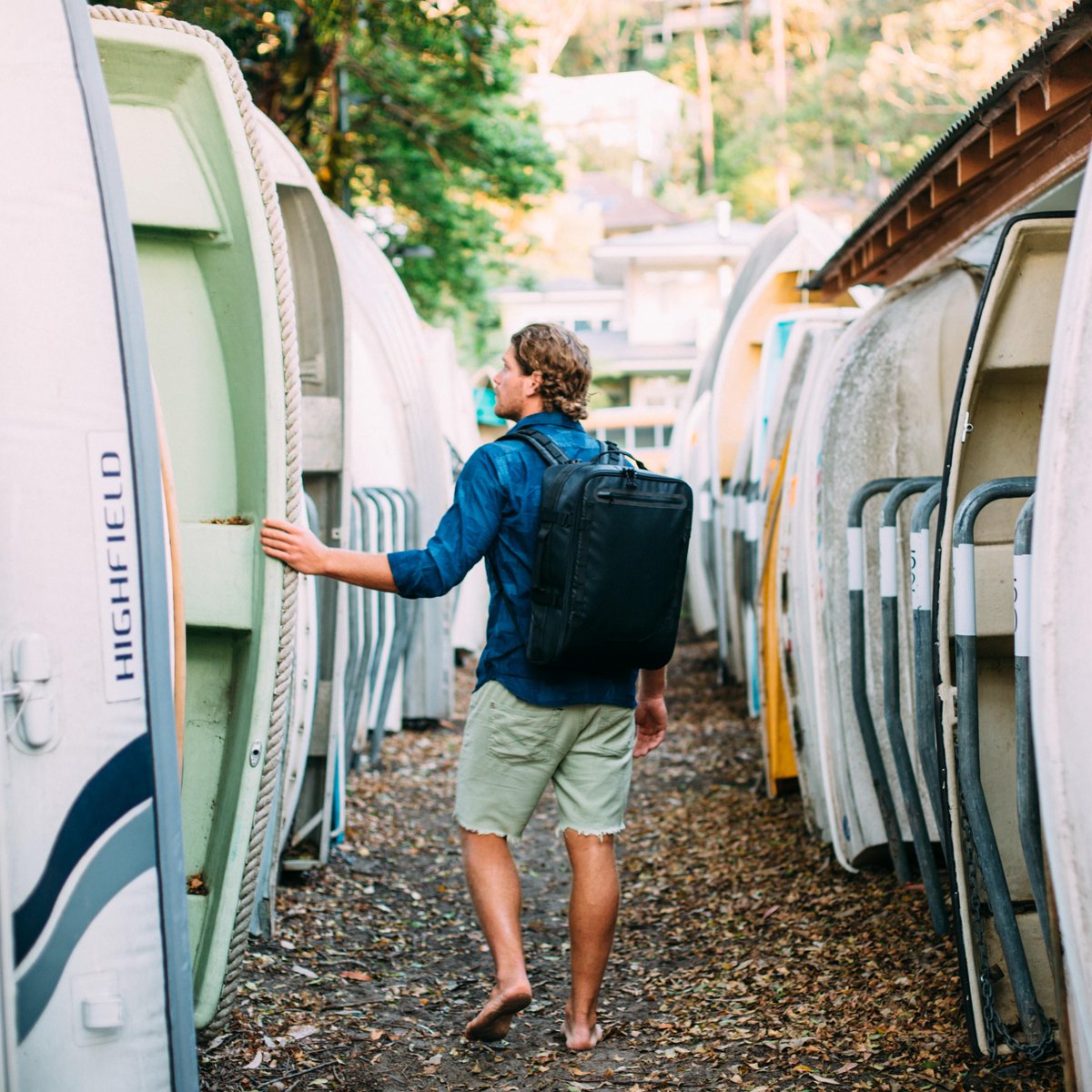 Exploring the harbourside in Sydney