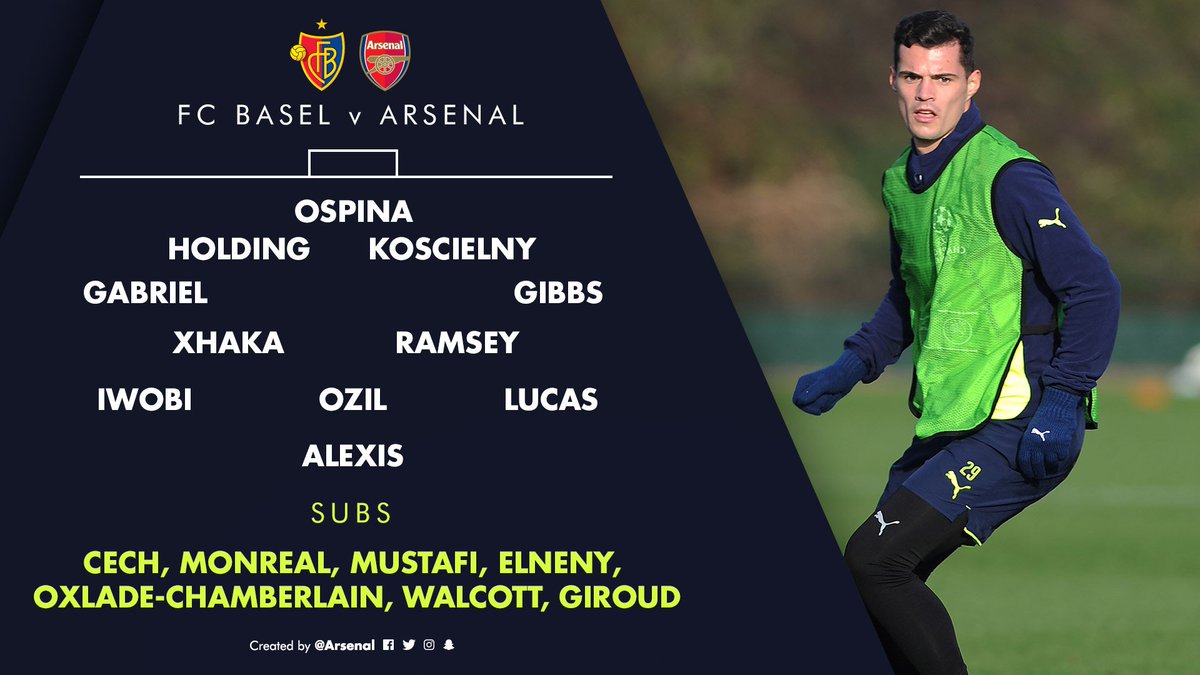 Basel Vs Arsenal [Champions League M6] CzA4JrQWQAAOyLL