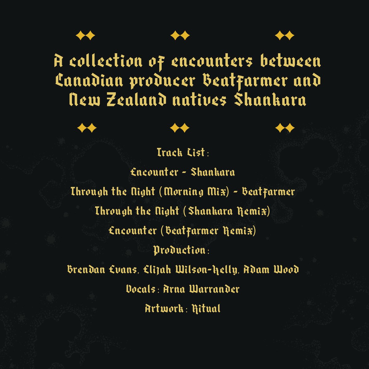 Out Now: <a href="/beatfarmer/">Beatfarmer</a> X #shankara

Encounter:
music.streetritual.com/album/encounter

#chillout #dubstep #ethnofusion #tribal #streetritual #International