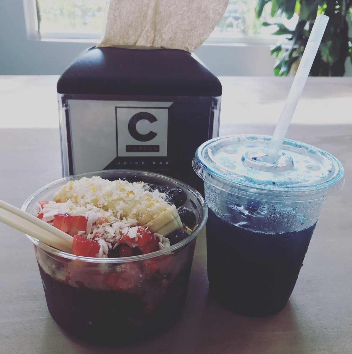 Today lunch time @CarbonJuiceBar