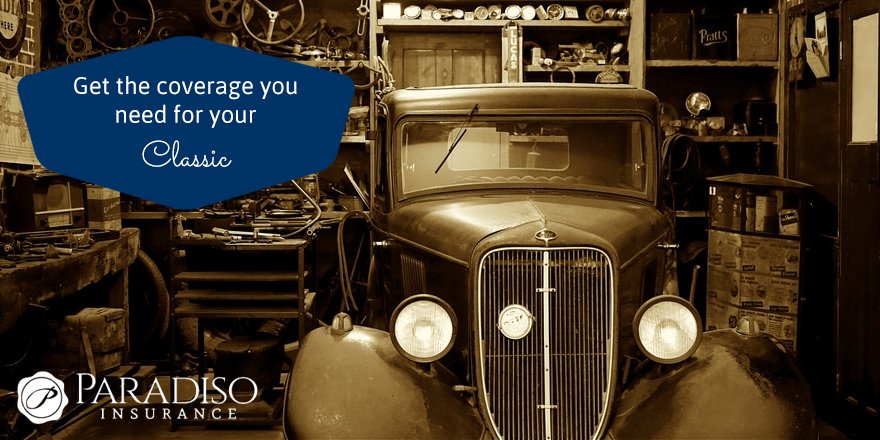 paradisoins's tweet photo. Your #classic #car means a lot, so why wouldn't you #protect it? #CTclassics #CTautoinsurance https://t.co/kMyLWtJ1i1