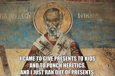 ChrchCurmudgeon's tweet photo. Look out.
#stnicholasday https://t.co/KSuGqxvRXM