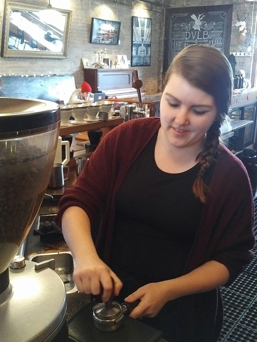 PeopleofKW's tweet photo. @dvlb_espresso #carly making my AM #latte #missingKatherine https://t.co/mCVT0CEuxj
