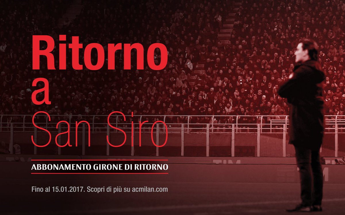 Regali Di Natale Per Chi Ha Tutto.Ac Milan On Twitter Ritorno A San Siro L Abbonamento Al Girone Di Ritorno 9 Regali Di Natale Per Chi Ha Il Milan Nel Scopri Tutto Https T Co Npx65bg3w8 Https T Co Ch0r9oirmu