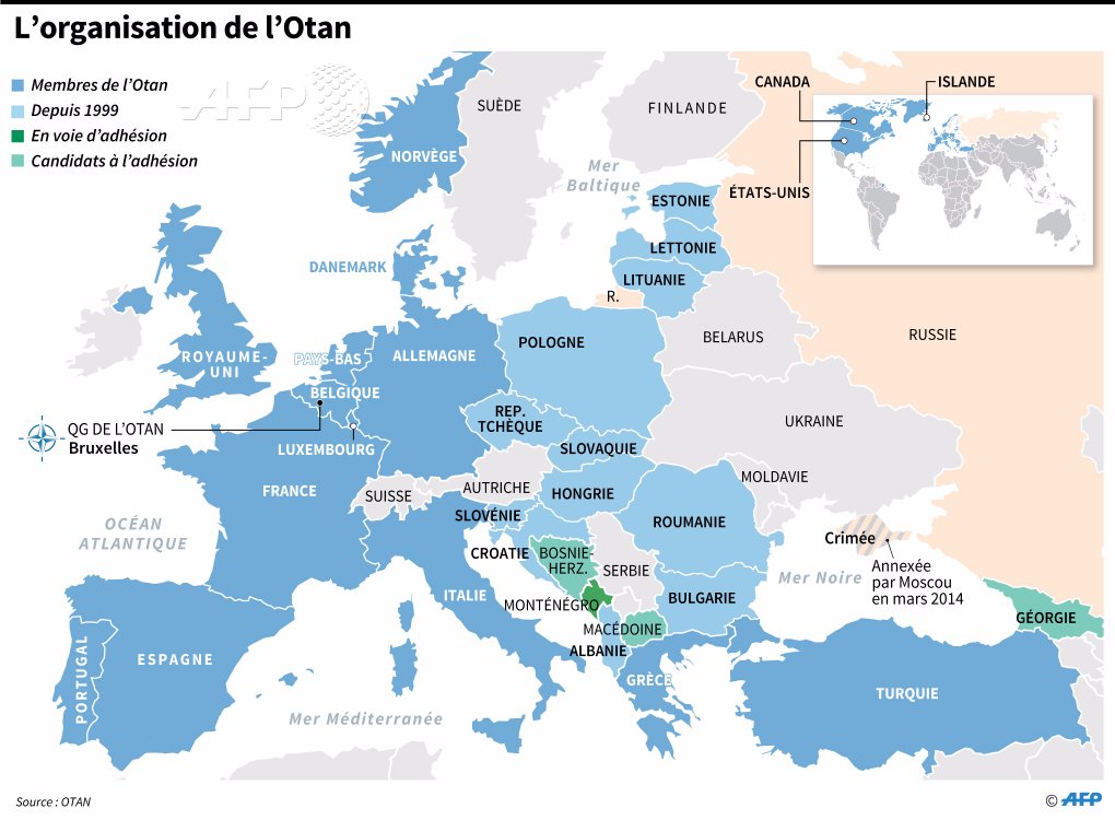Les Pays Membres De Lotan Wikipedia