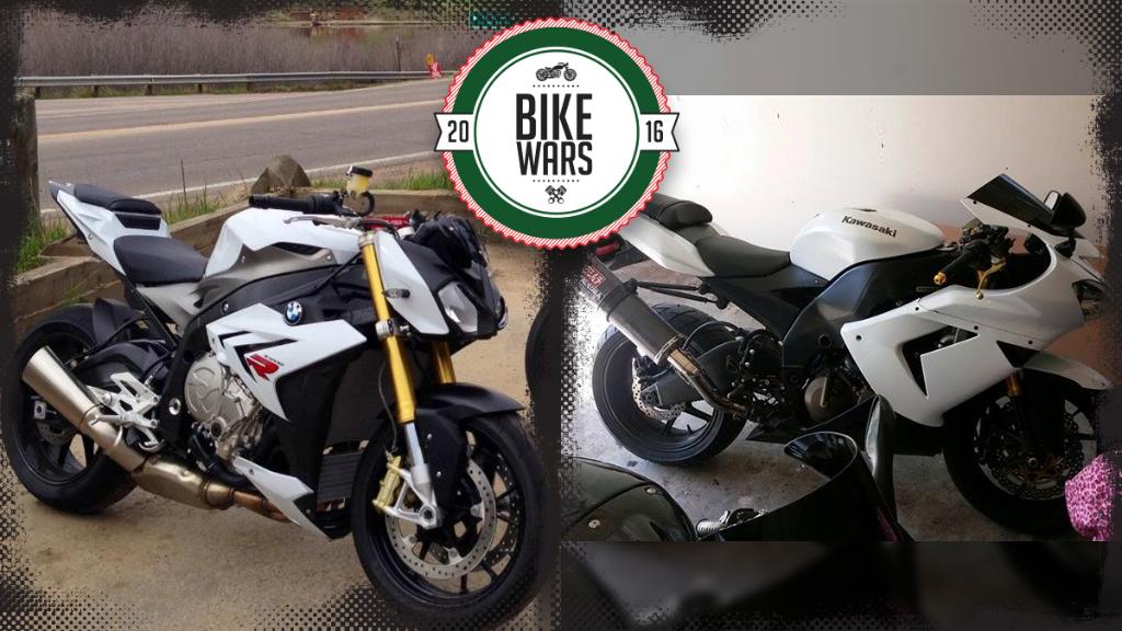 In this week's #bikewars we've got a stunning <a href="/BMW/">BMW</a> #R1200 (A) against a sleek #Kawasaki (B). Let us know what you think is the better bike!