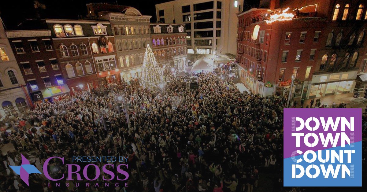 #heybangor Get your resolution ready. Join us for New Year's Eve in Downtown Bangor!
