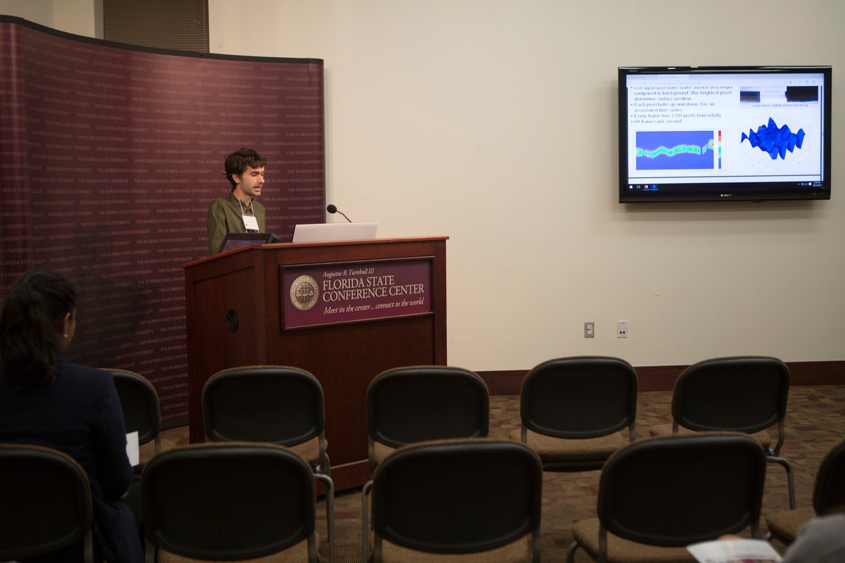 Tyler Bolles presents his research on using statistics to study rogue waves. Learn more about the #IDEAGrant here: fla.st/2g4F6Qo