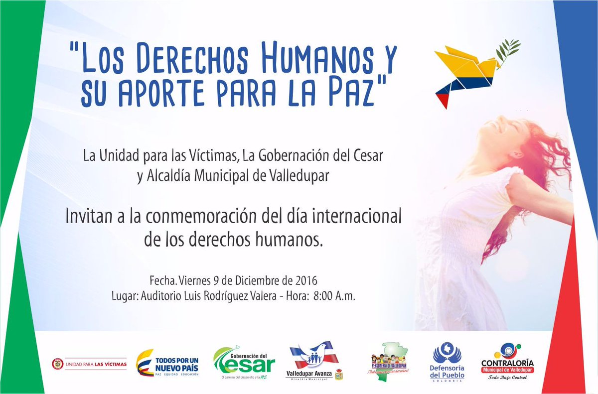 SecGobiernoVpar's tweet photo. ¡Invitación especial para toda la ciudadanía! Este es un llamado a defender los derechos del otro como fortalecimiento del tejido social. https://t.co/Uuxe2WvomU