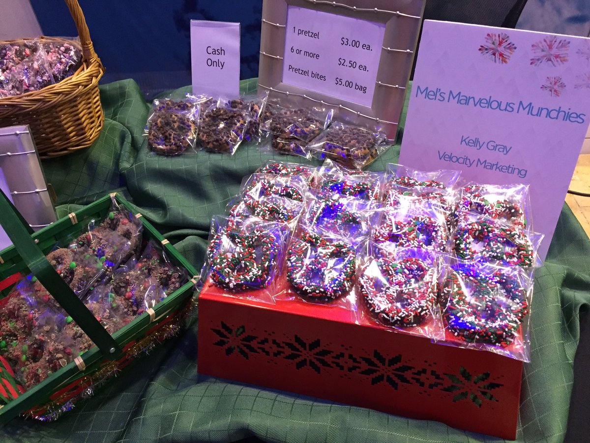 munchiemaker's tweet photo. Come by @Discovery building Silver Spring to buy our goodies! #marvelousmunchies https://t.co/jUg0HMwQqK
