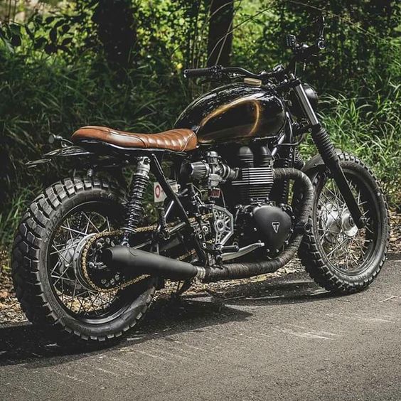 OfficineRoma's tweet photo. #Triumph in the woods.
#Bonneville #Thruxton #bike #officineroma  #fortheride @OfficialTriumph @TriumphMotorIT @UKTriumph https://t.co/jN6gzAKOHy