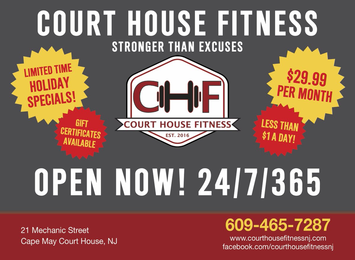 Court House Fitness (CourtHouseFitNJ) Twitter