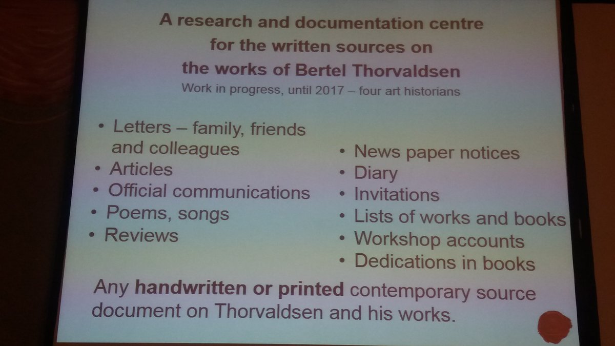 arthostess's tweet photo. #dha2016 #digitalarthistory
Ernst J. Bencard presents #museumarchive of @ThmMuseum consisting mainly of written sources. #digitalhumanities https://t.co/SqGPz22xJK