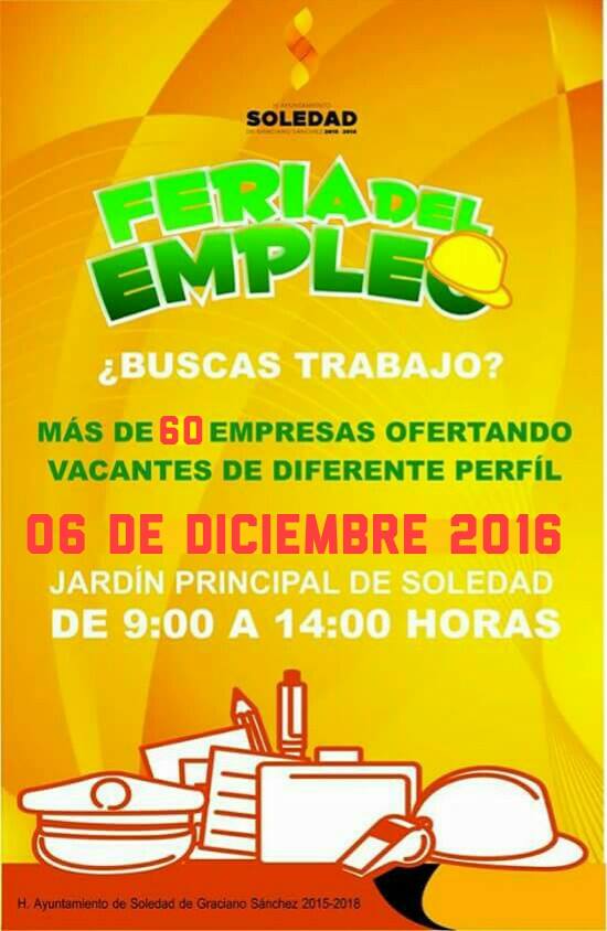 MunicipioSGS's tweet photo. ¡Te esperamos hoy hasta las 2:30 de la tarde en el Auditorio Municipal! #FeriaDelEmpleo #EmpleoSLP #UnPasoAdelante https://t.co/jEHsLpUgFS
