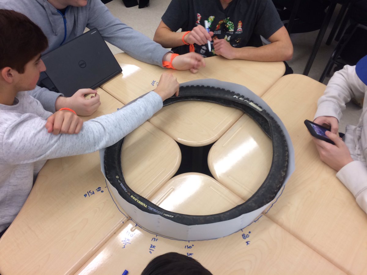 realJ_Mitchell's tweet photo. Today #HaydenMath built the unit circle. https://t.co/Sr0laz7RCv