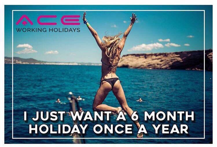 AceMagaWorkers's tweet photo. Would you like 6 month holiday a year working in Magaluf or Zante 
Click the link below 
https://t.co/nSy0pw6xCd https://t.co/HEKGcPeJI0