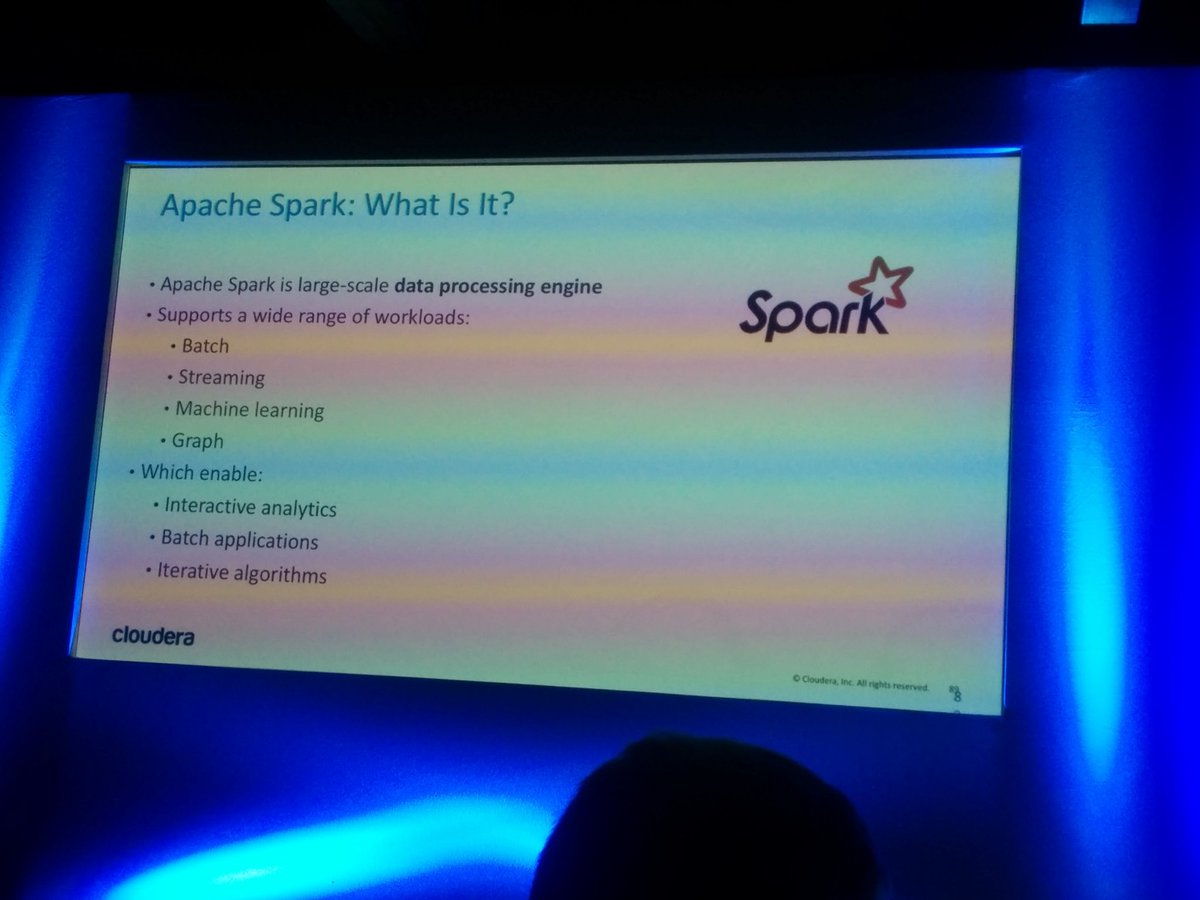 abdelhegazi's tweet image. Now what is #Spark #mybigdatamoment