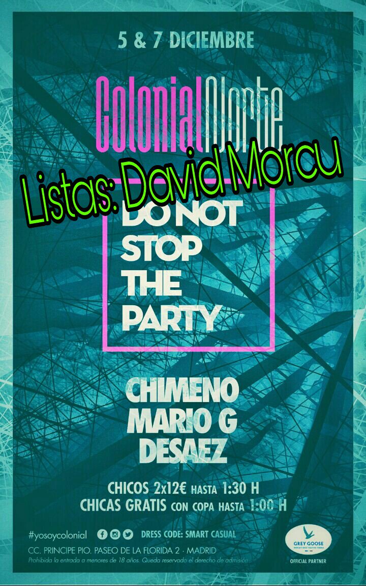 Colonial_Morcu's tweet photo. Que es fiesta, mas razón aun para salir.
En fiesta #Colonial no cierra!!! 
Este  miércoles, volvemos con fuerza!!! https://t.co/a0DqawI6zp