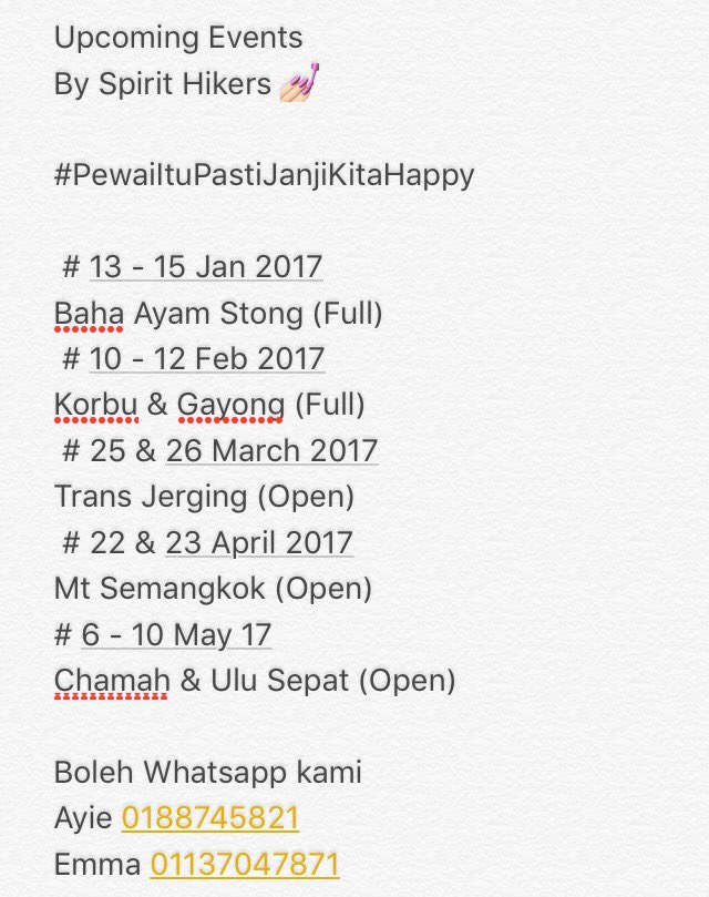 outdoorlahmy's tweet photo. Jom la. 10 minit je sampai puncak. Hbs sebatang rokok ni kau terus nampak puncak! 🍃🍂 #twtODHike #twtODGo https://t.co/ChzgqsrFos
